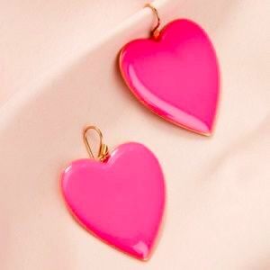 Stella & Dot Amore enamel earrings